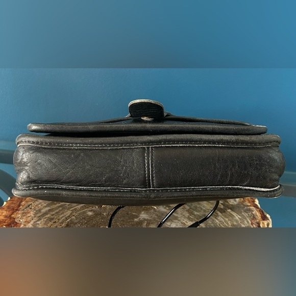 Vintage COACH Station Bag 5130 Black Made in the USA EUC - Picture 11 of 16